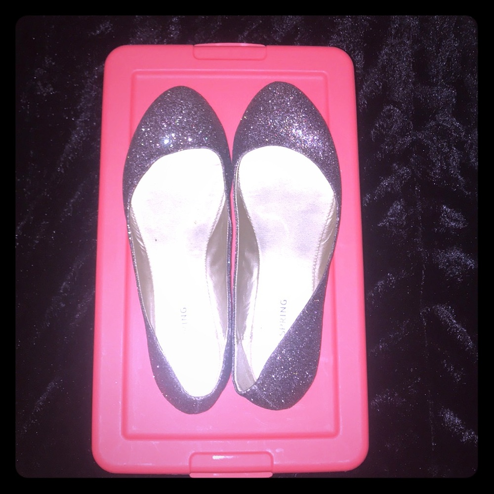 Call It Spring Sparkly Flats